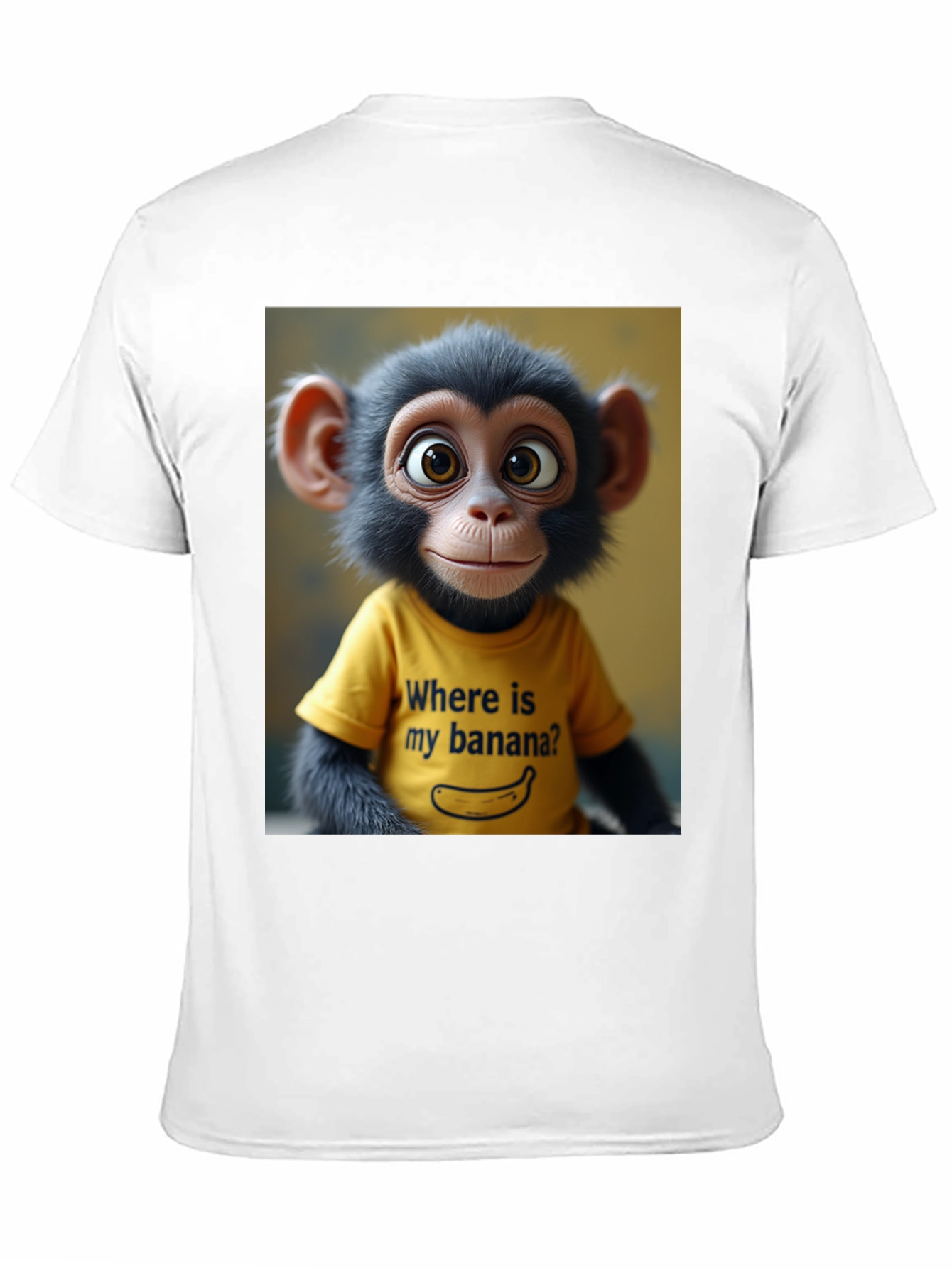 Black Monkey T-Shirt: Where's My Banana? view 11