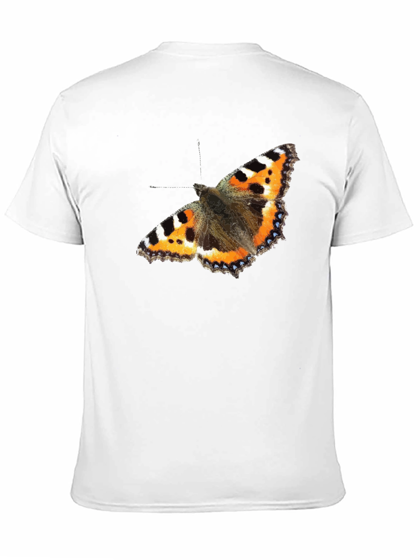 Black Butterfly Graphic Black T-Shirt view 11