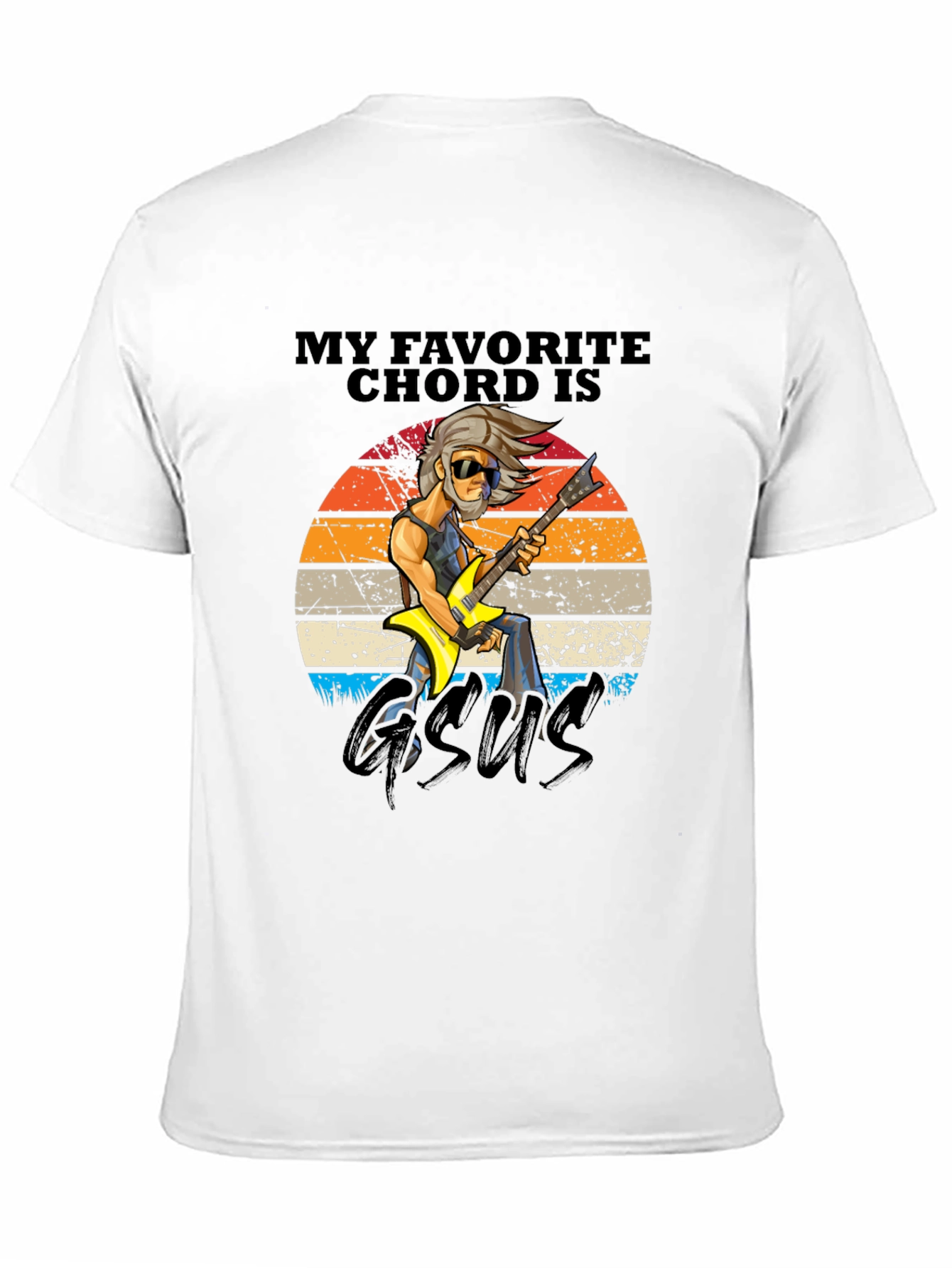 Black My Favorite Chord is GSUS Black T-Shirt view 11