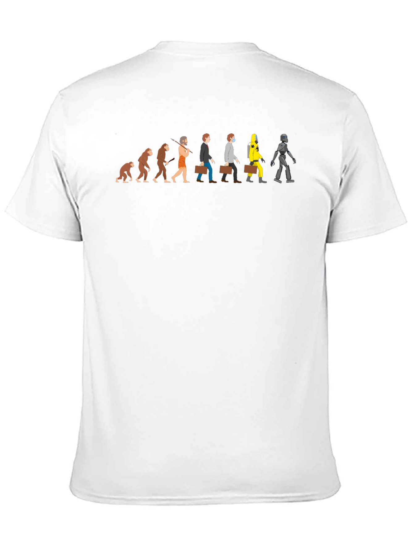 Black Evolution of the Pandemic T-Shirt view 11