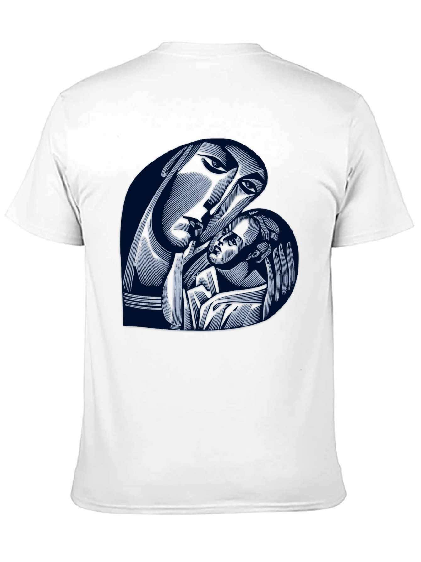 Black Madonna and Child Graphic T-Shirt view 11