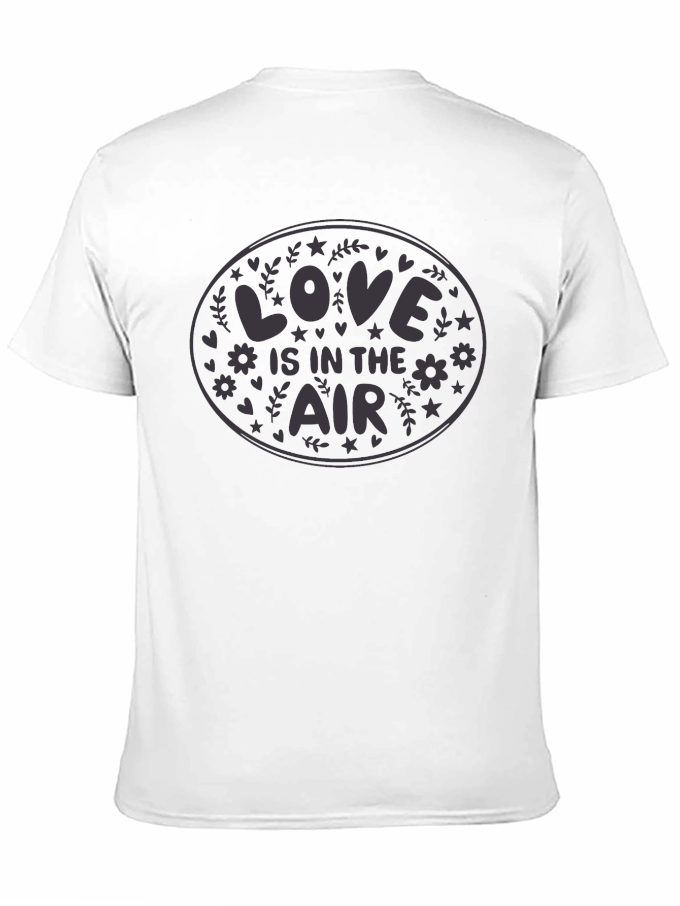 Black Love is in the Air Graphic Tee - Unisex view 11