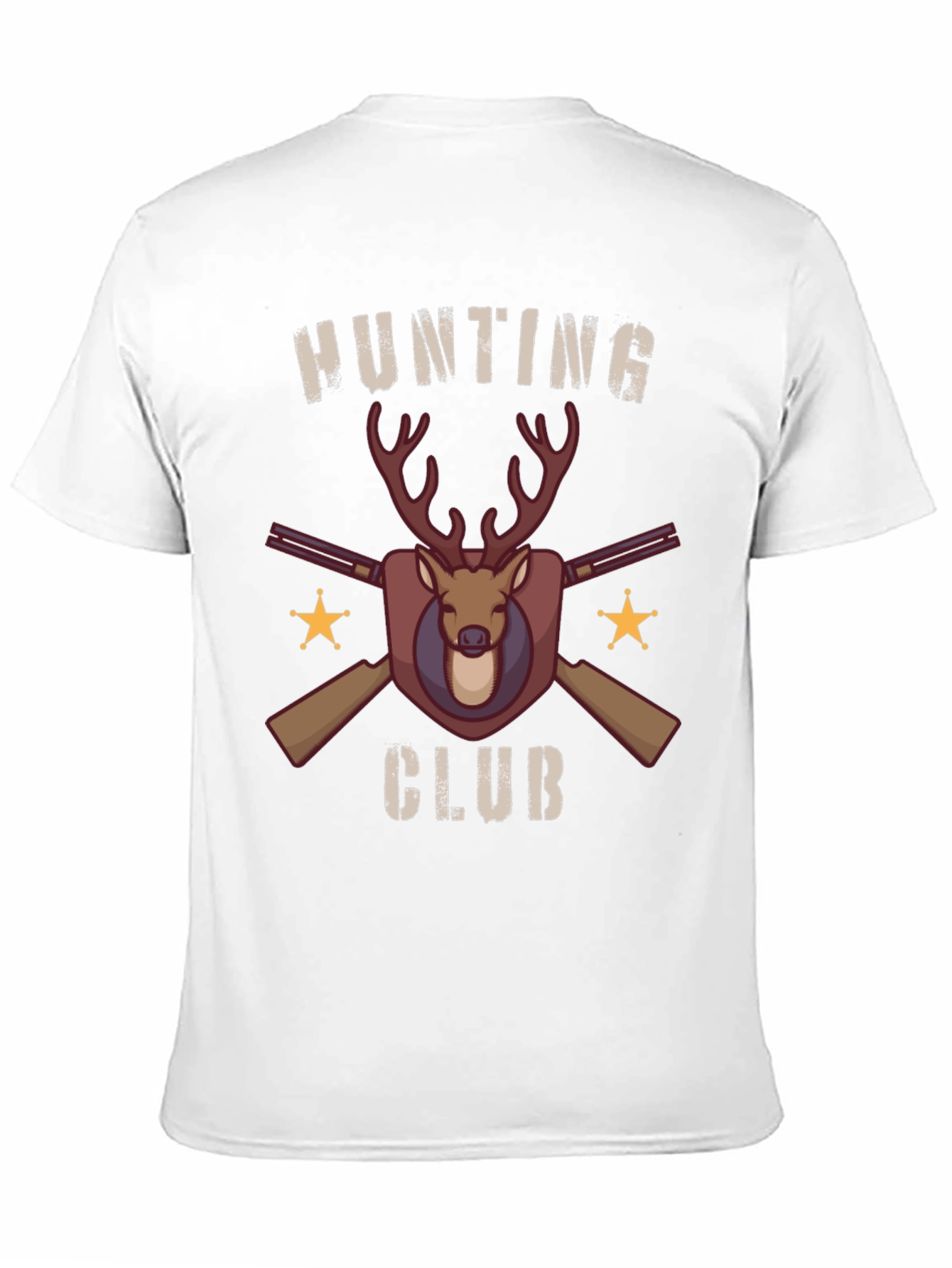 Black Hunting Club Graphic T-Shirt - Black view 11