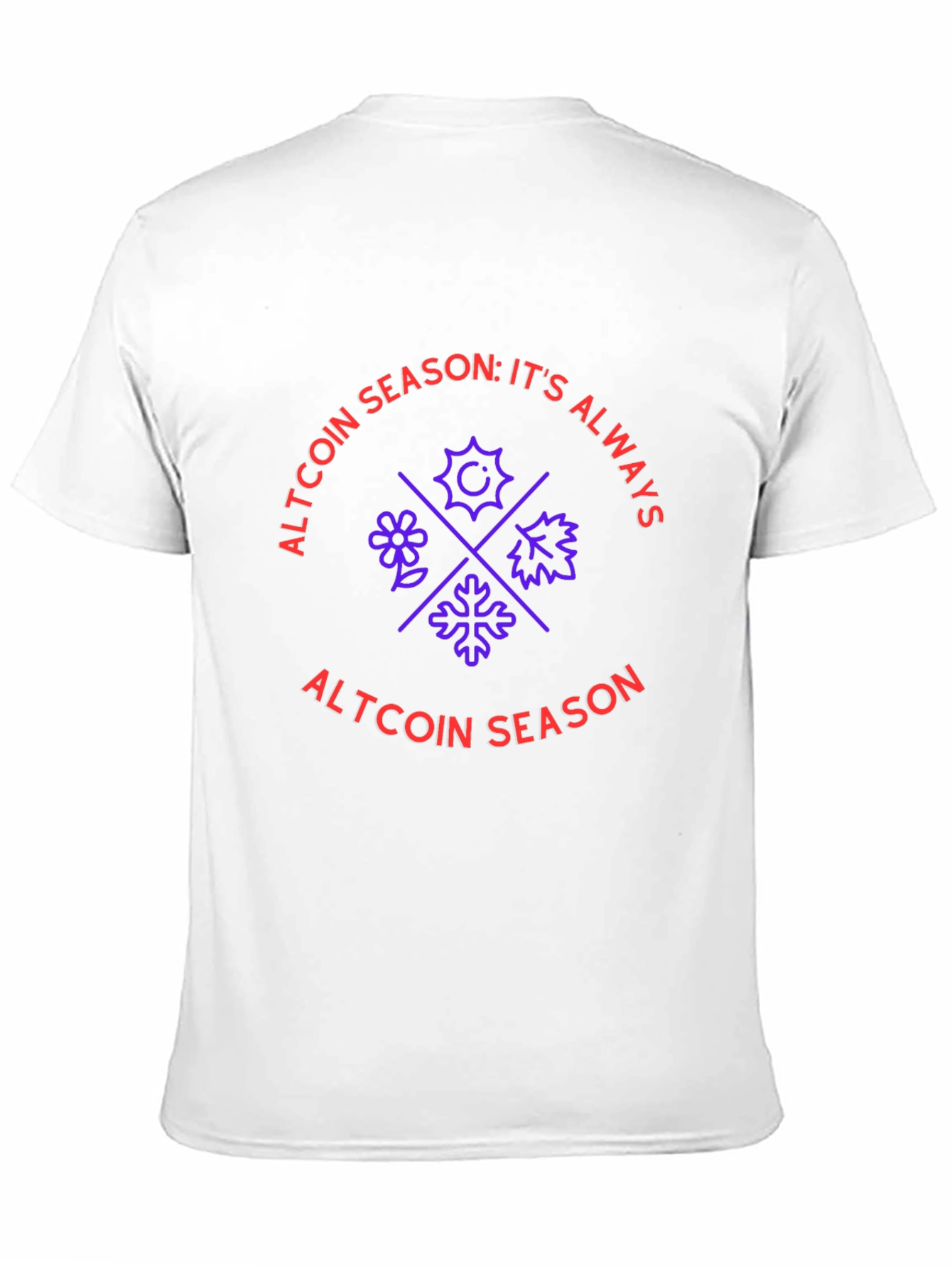 Black Altcoin Season Black Graphic Tee view 11