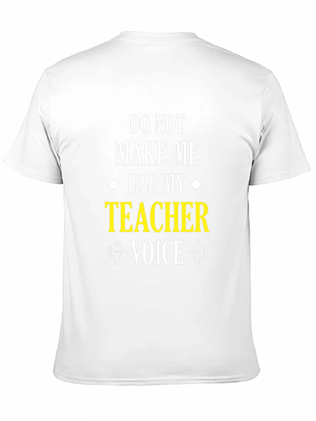 Black Teacher Voice Graphic Tee - Black view 11