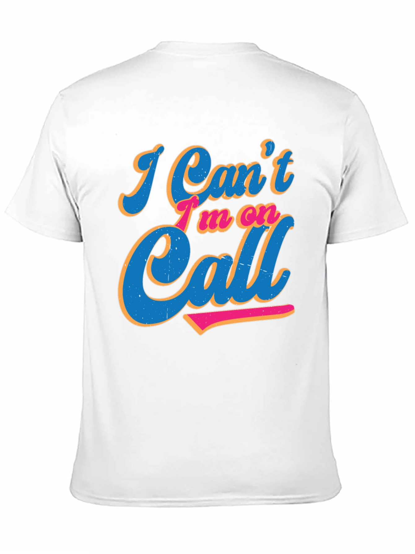 Black I'm On Call Graphic Tee - Black Crewneck Shirt view 11