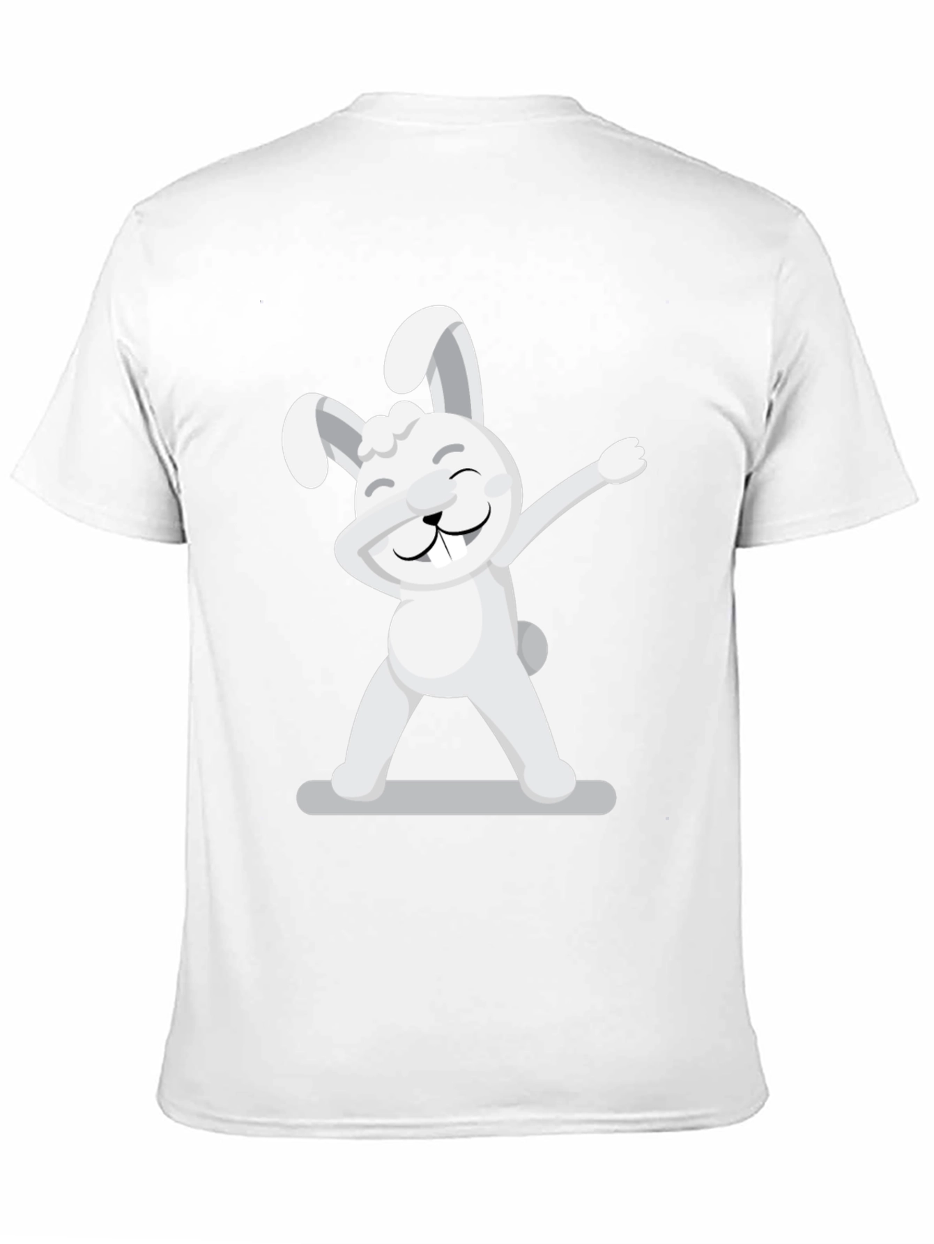 Dabbing Bunny Graphic Tee - Cool & Comfy Black T-Shirt - 11