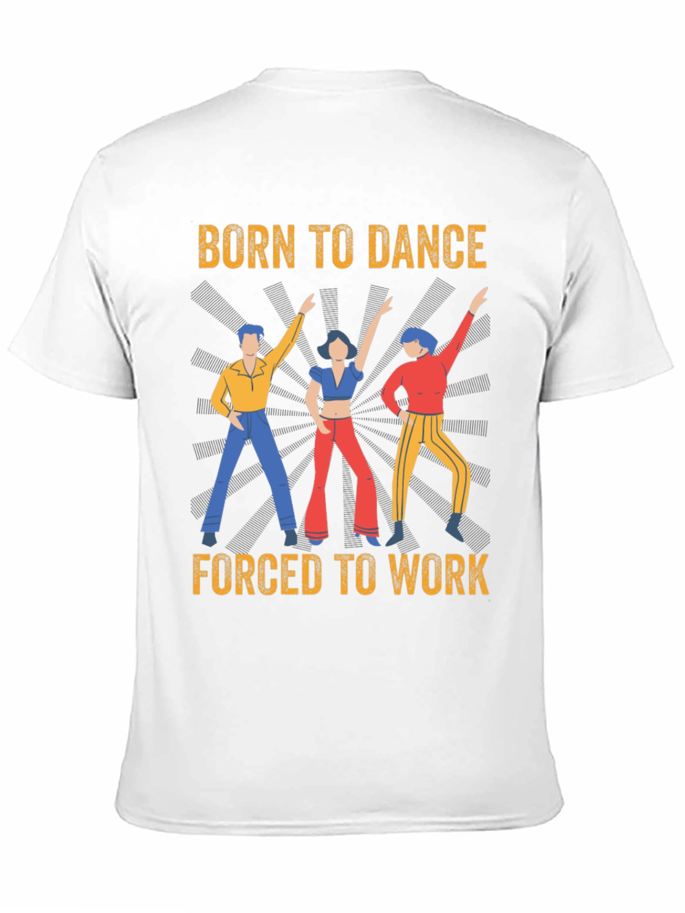 Black Born To Dance T-Shirt view 11