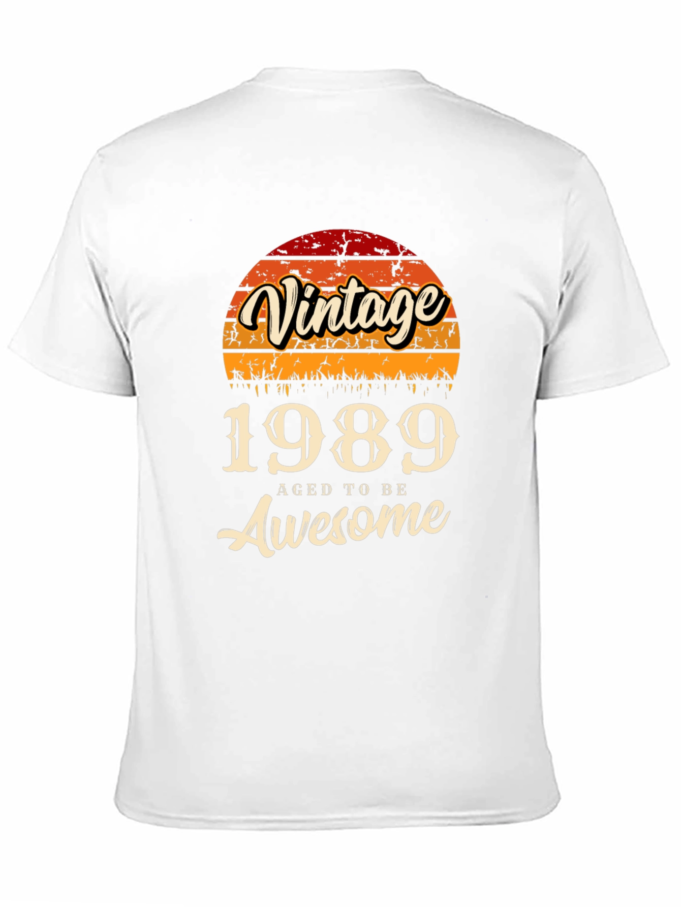 Black Vintage 1989 Aged To Be Awesome T-Shirt view 11