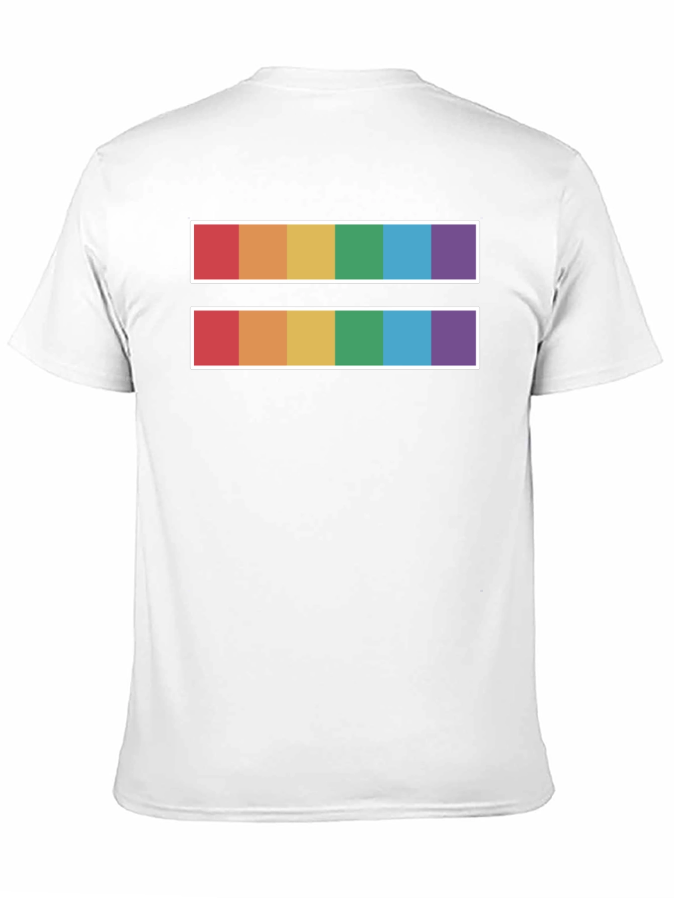 Black Equality Pride T-Shirt - Rainbow Symbol view 11