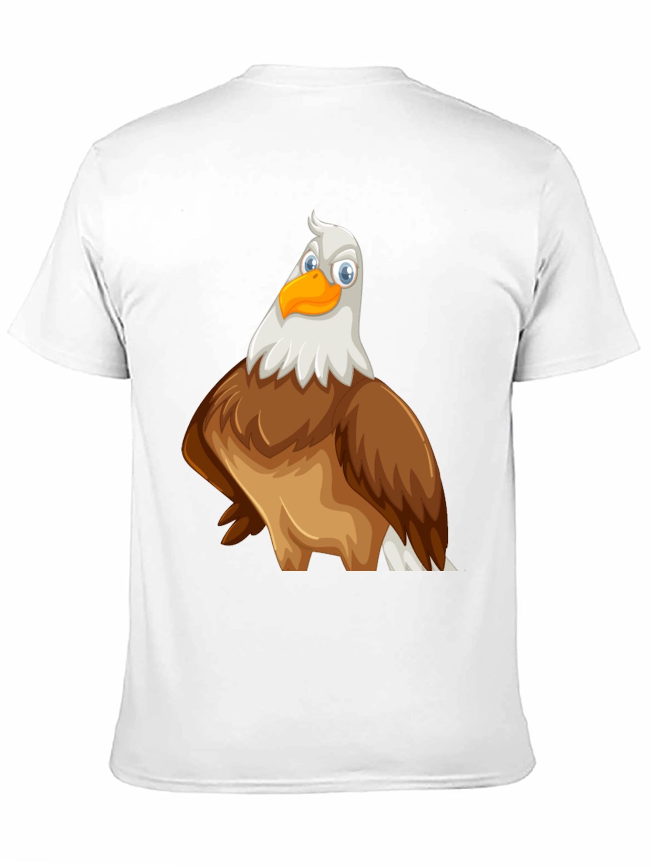 Black Eagle Cartoon Graphic Print Tee view 11