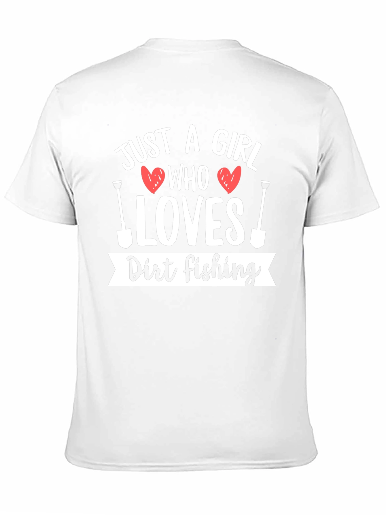 Black Dirt Fishing T-Shirt - Just A Girl Who Loves Gardening view 11