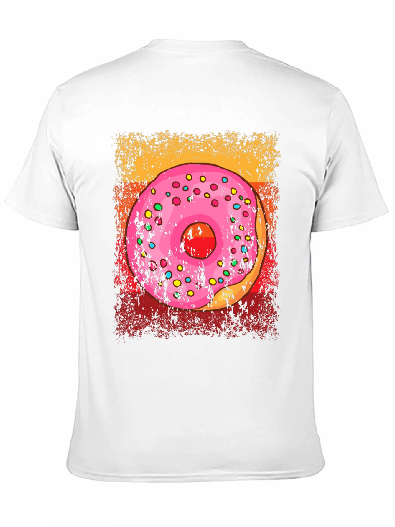 Black Donut T-Shirt - Sweet Treat Graphic Tee view 11