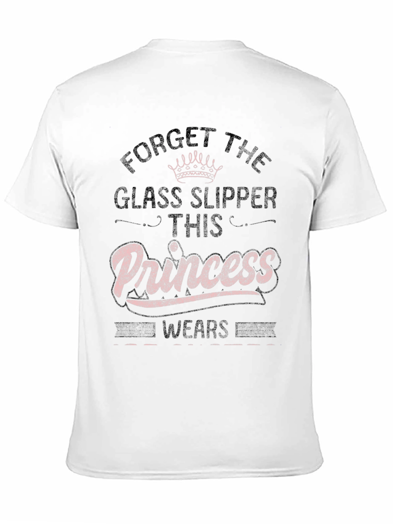 Black Princess Wears T-Shirt - Forget Glass Slippers view 11