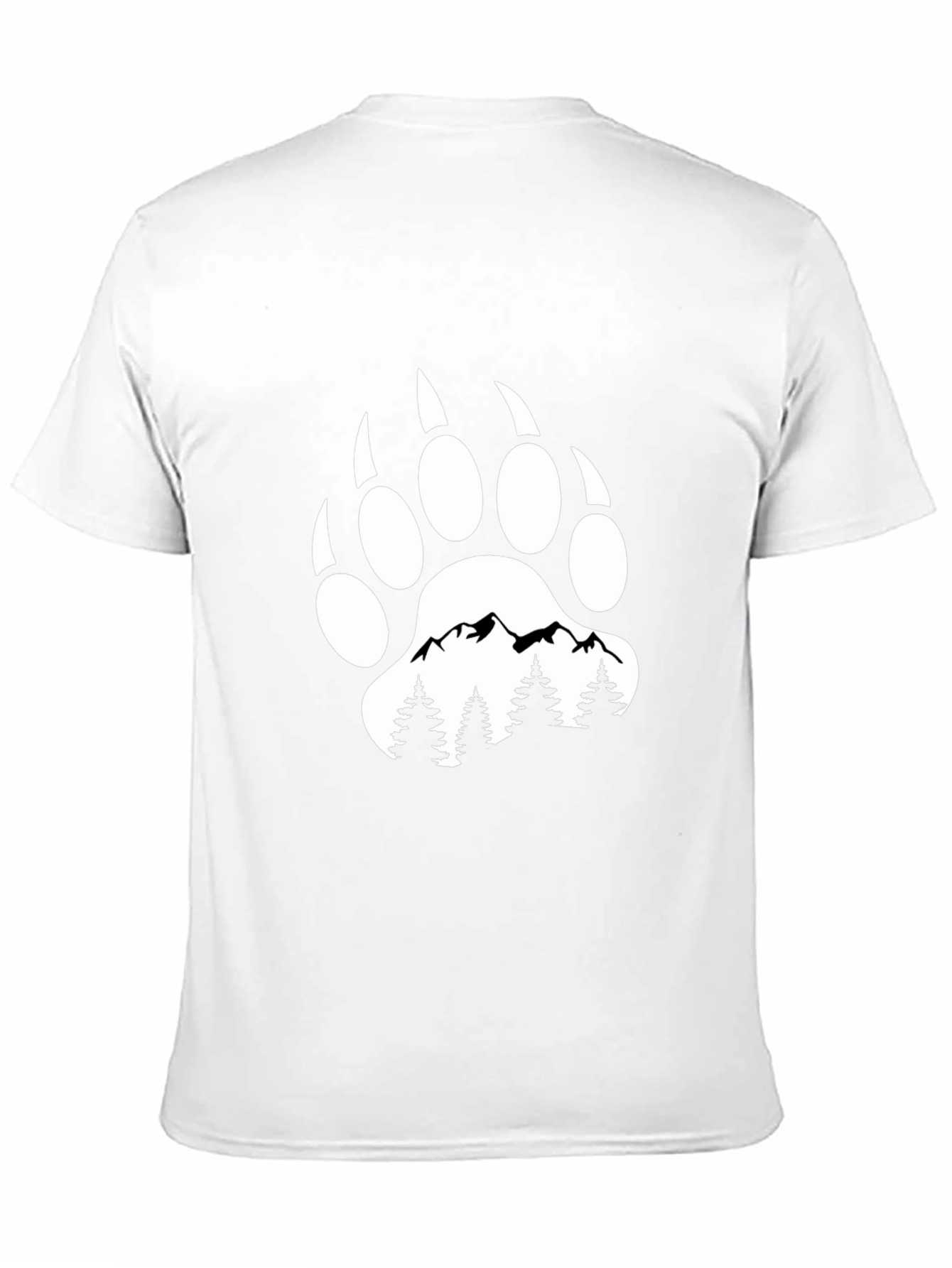 Black Bear Paw Mountain Graphic Tee view 11