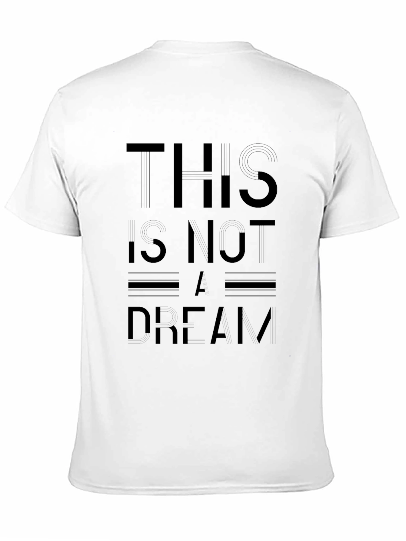 Black This Is Not A Dream Black Graphic Tee view 11