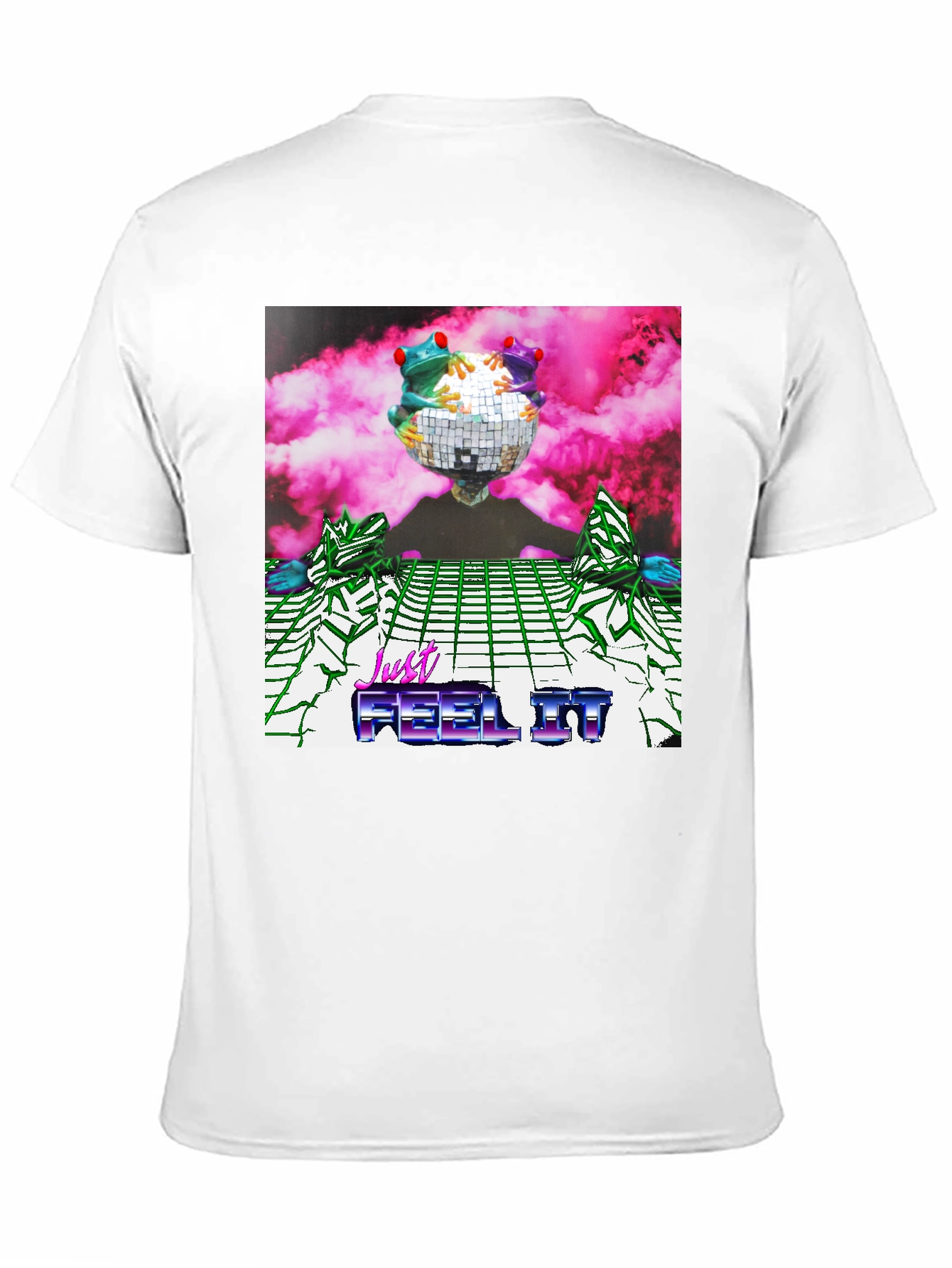 Black Retro Frogs Disco Ball Graphic Tee view 11