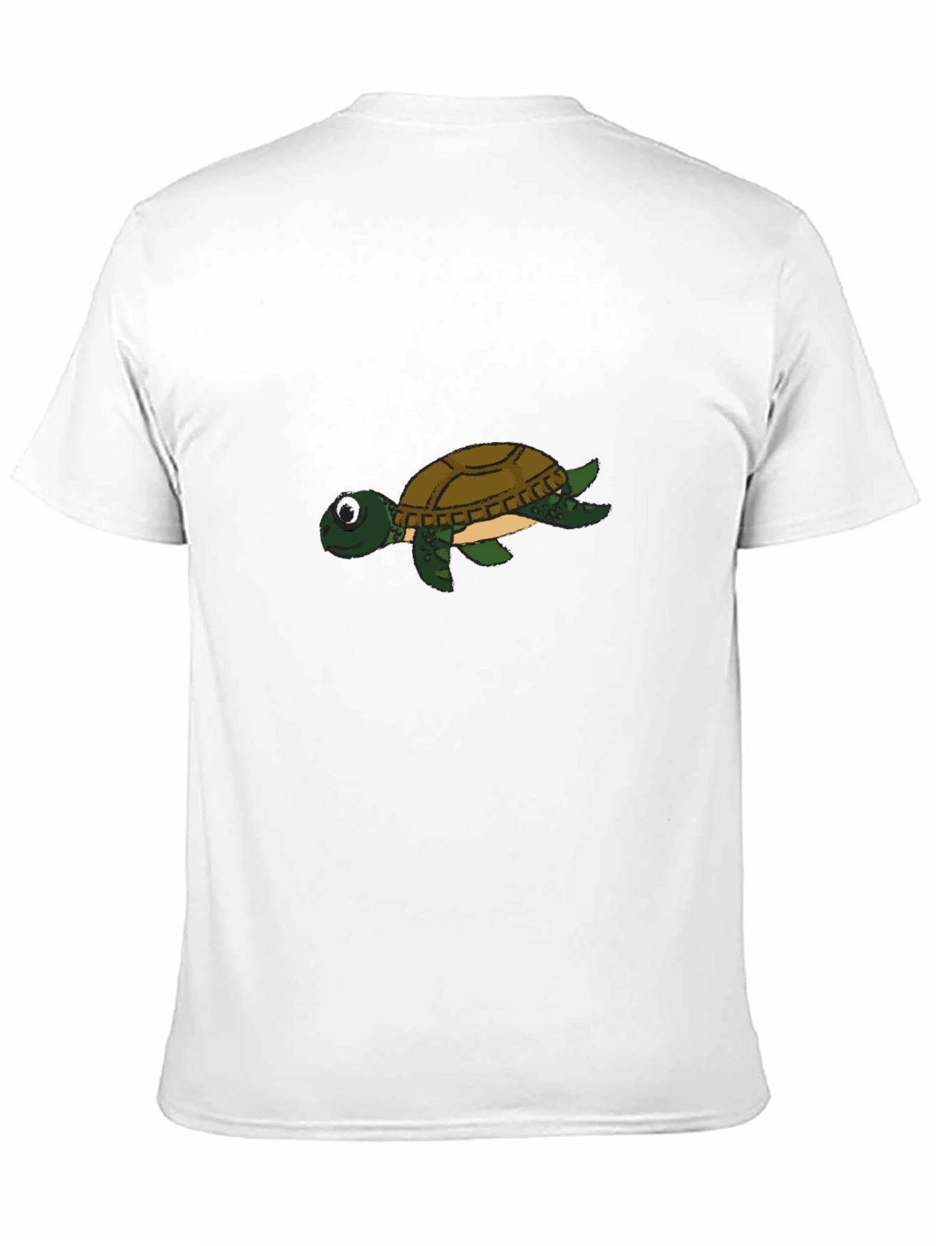 Black Turtle Graphic Black T-Shirt view 11