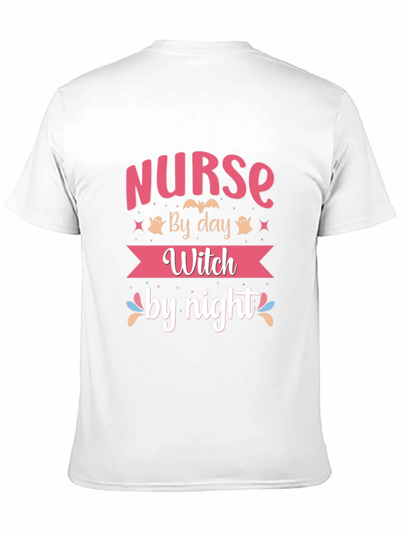 Black Nurse by Day Witch by Night T-Shirt view 11