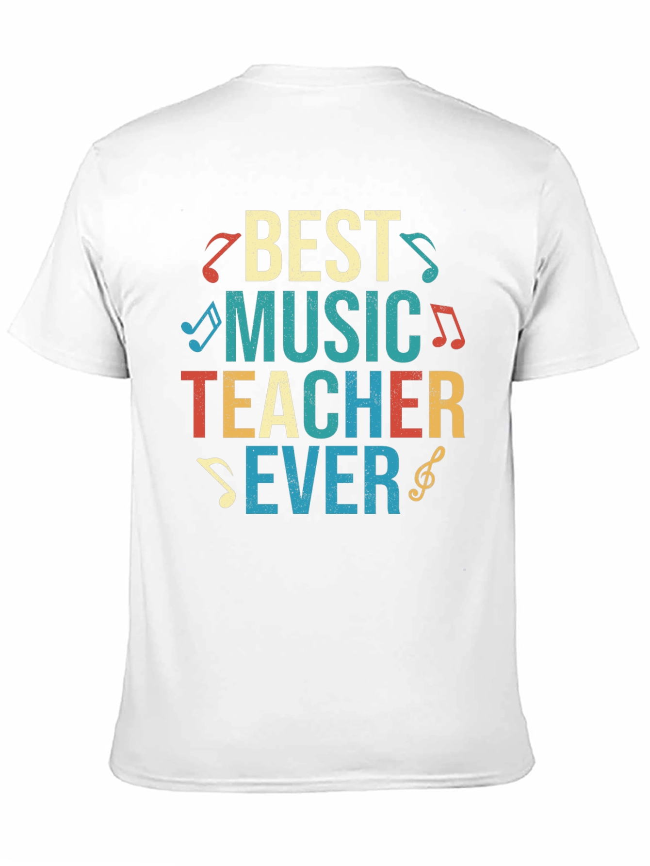 Black Best Music Teacher Ever T-Shirt - Musician Gift view 11