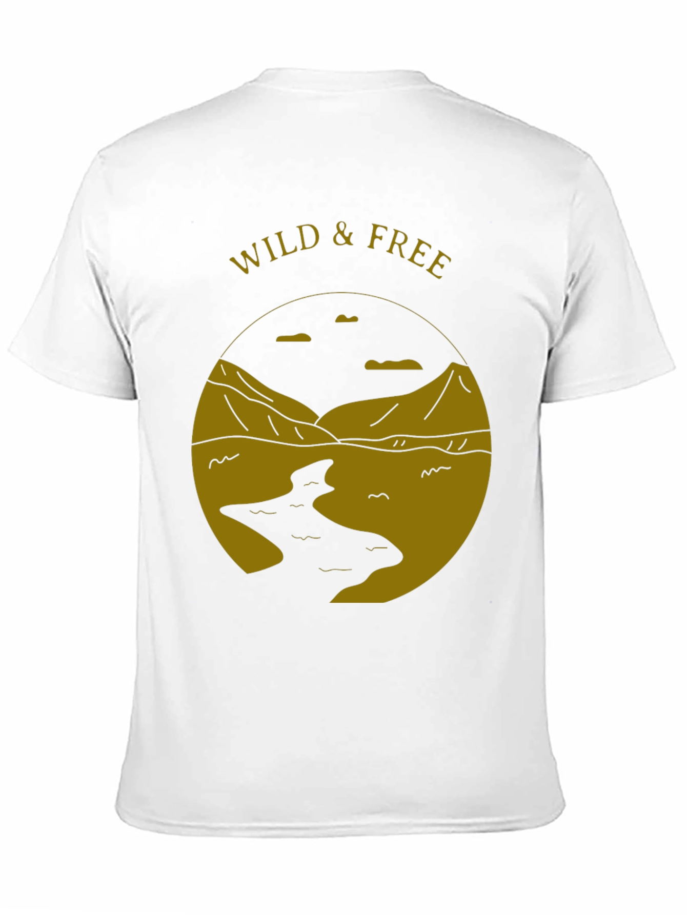 Black Wild & Free Graphic Tee - Black T-Shirt view 11