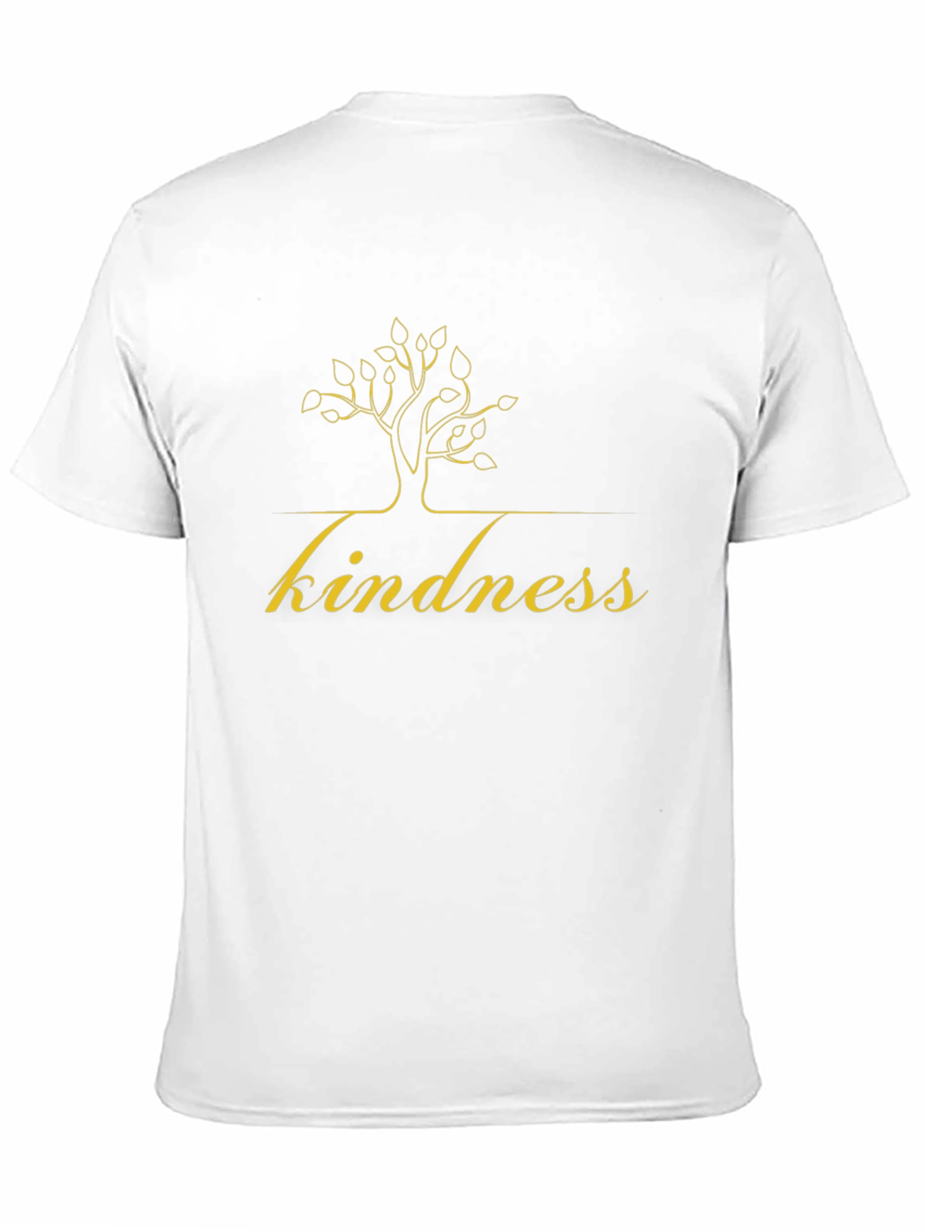 Black Kindness Tree Graphic Tee - Soft Cotton Blend view 11