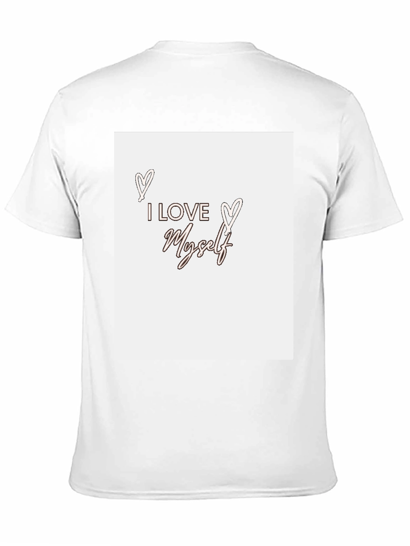 Black I Love Myself Graphic T-Shirt - Trendy Tee view 11