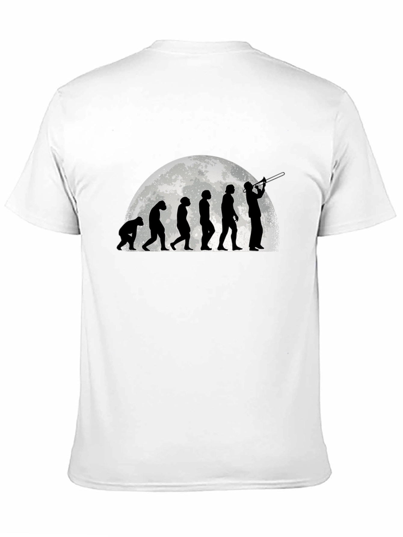 Black Trombone Evolution Black T-Shirt view 11