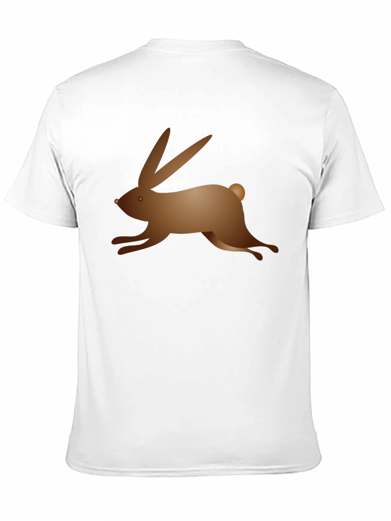 Black Black T-Shirt with Bunny Graphic view 11