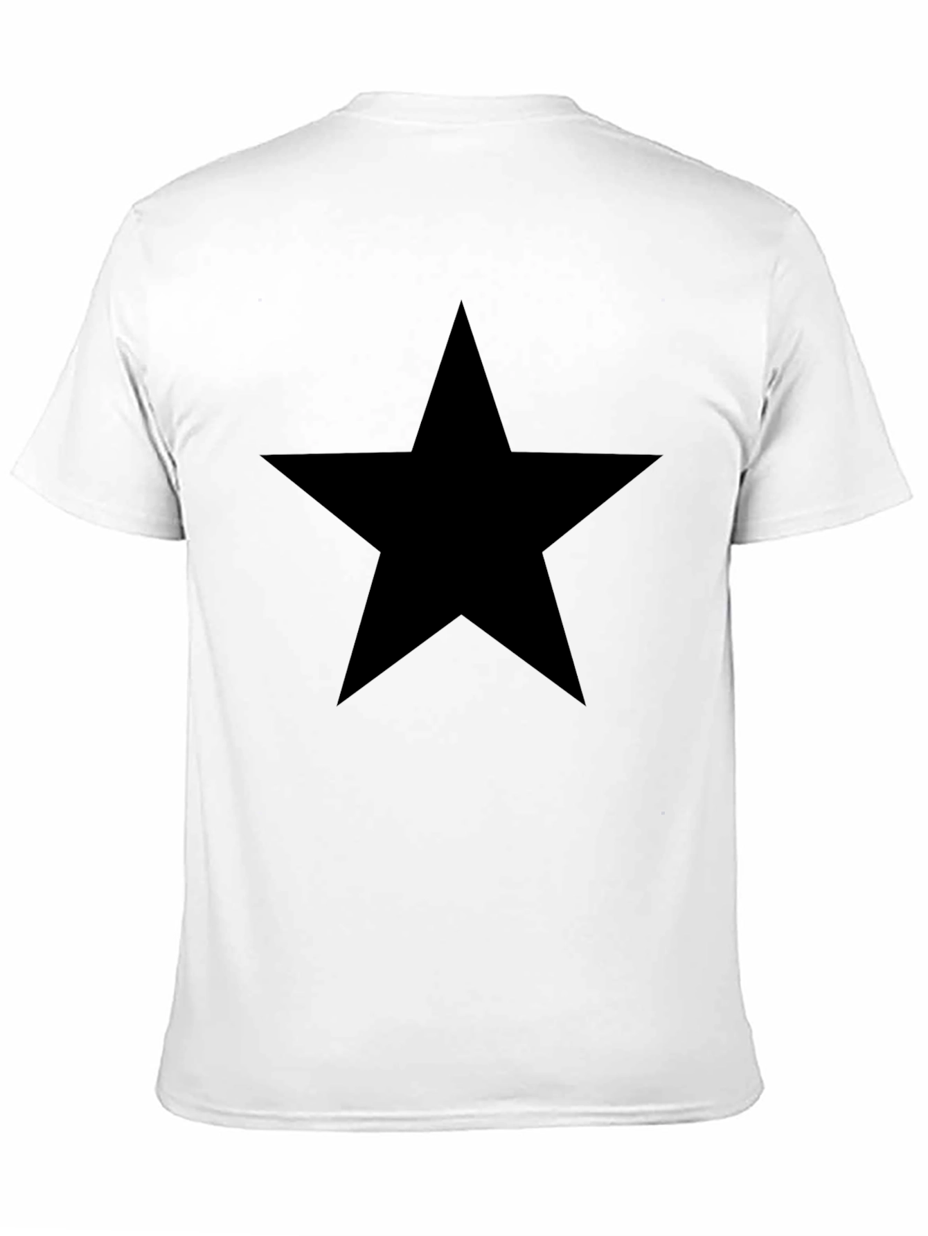 Black Black Star Graphic Tee - Casual Comfort view 11