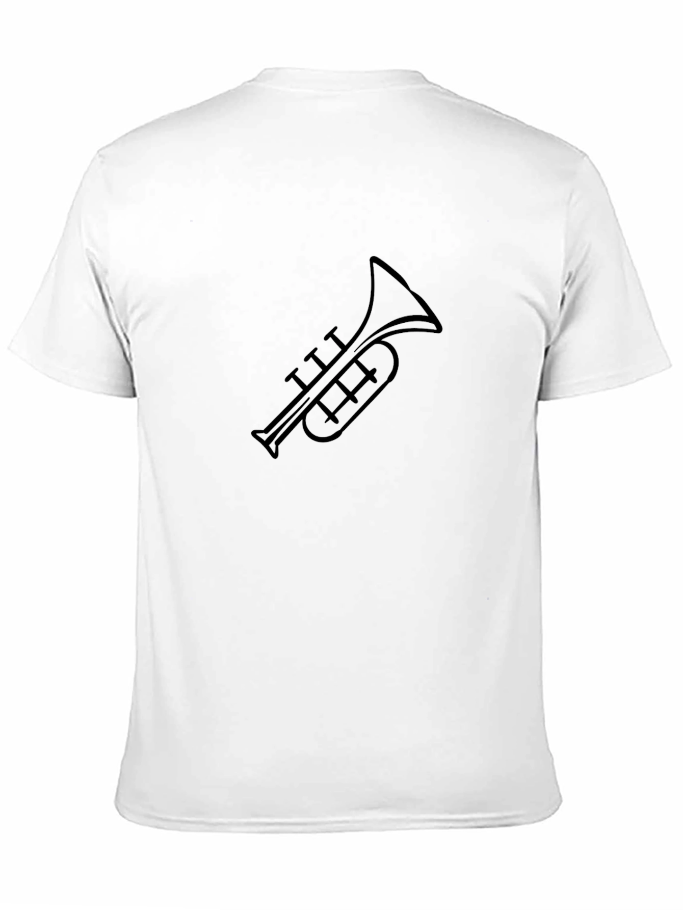 Black Black Trumpet Graphic T-Shirt - Stylish Music Tee view 11