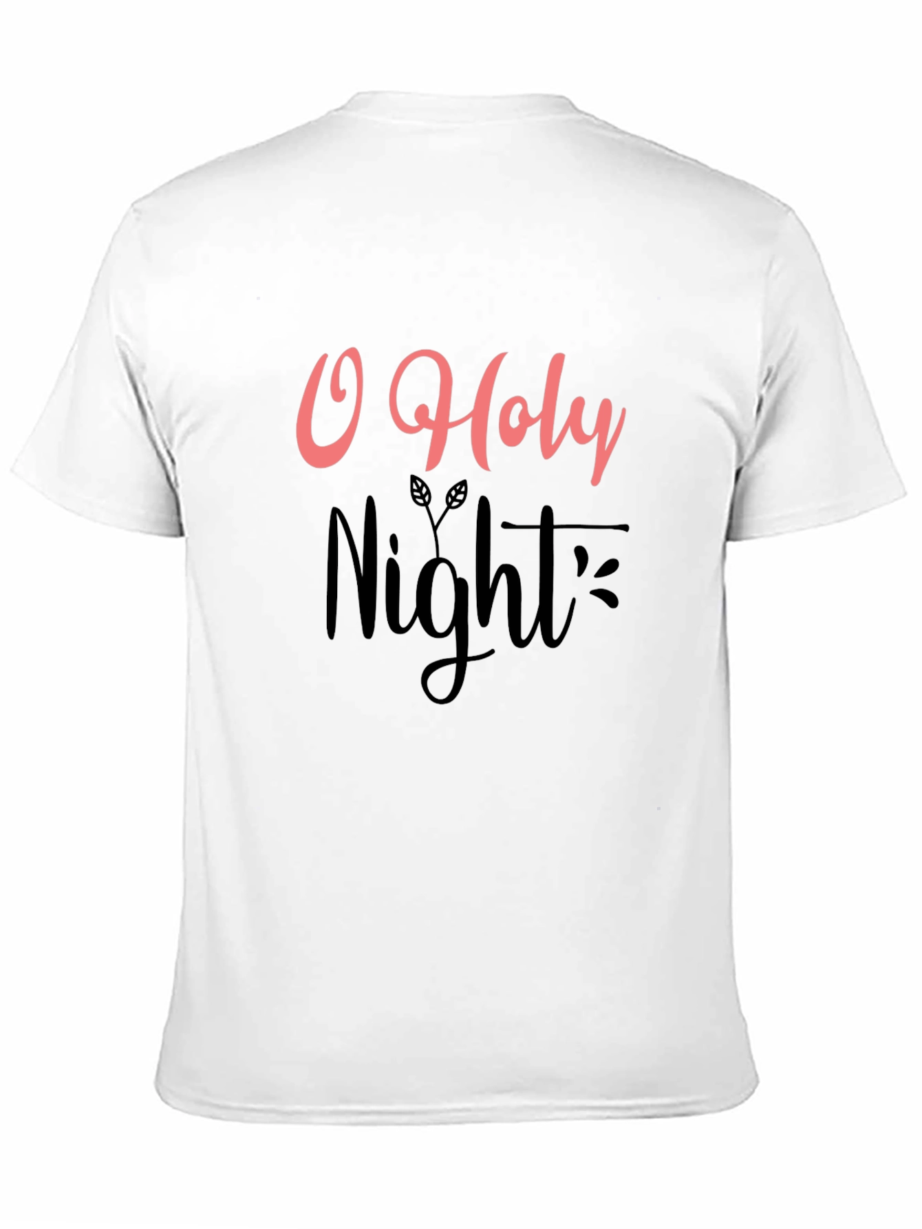 O Holy Night Graphic Tee - Black Holiday T-Shirt - 11