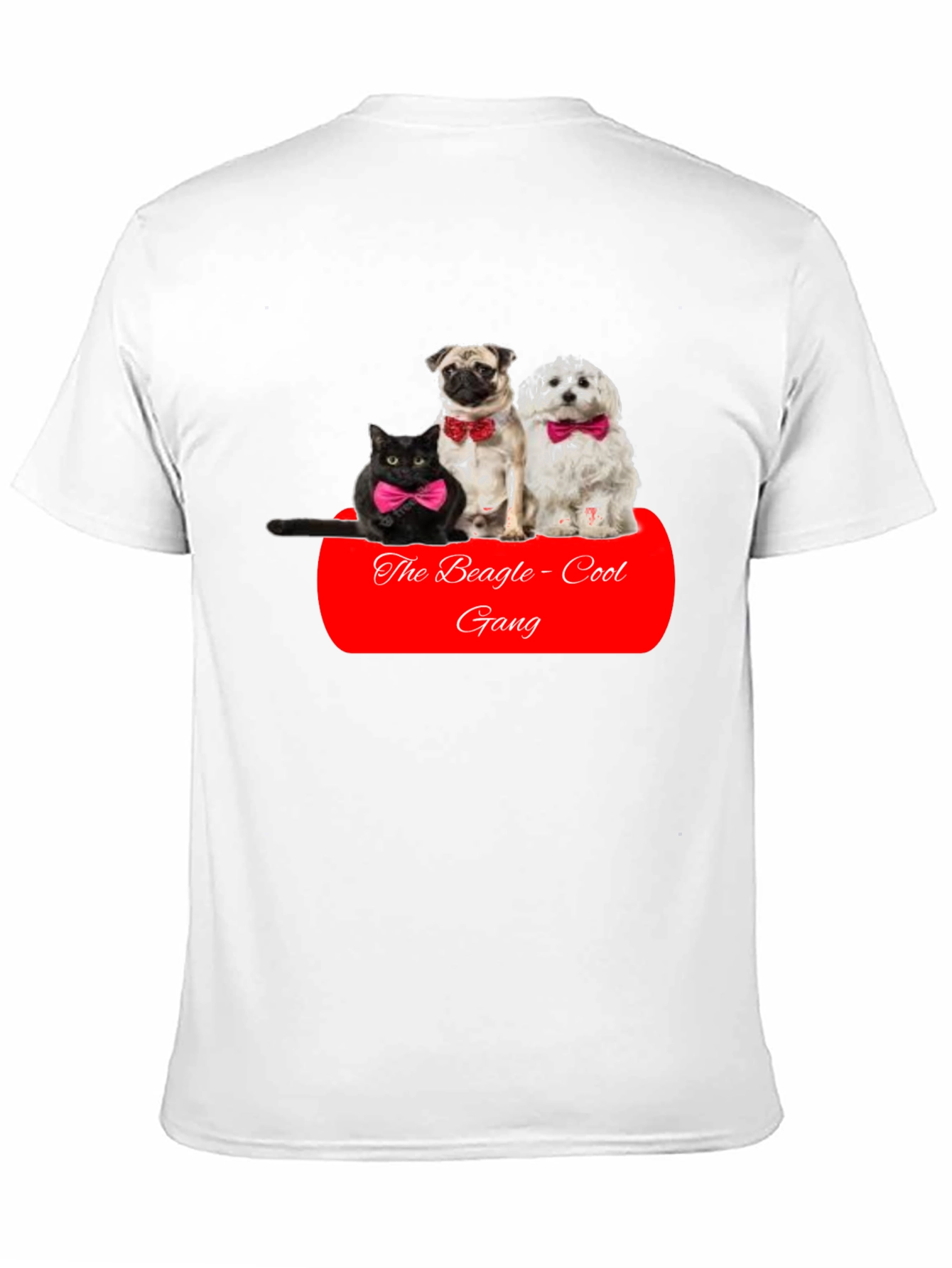 Black The Beagle-Cool Gang T-Shirt view 11
