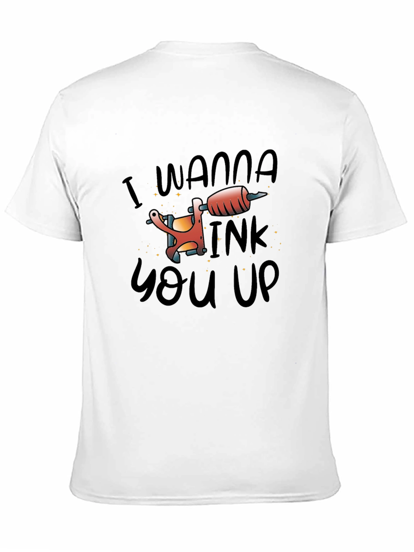 Black I Wanna Ink You Up Tattoo T-Shirt view 11