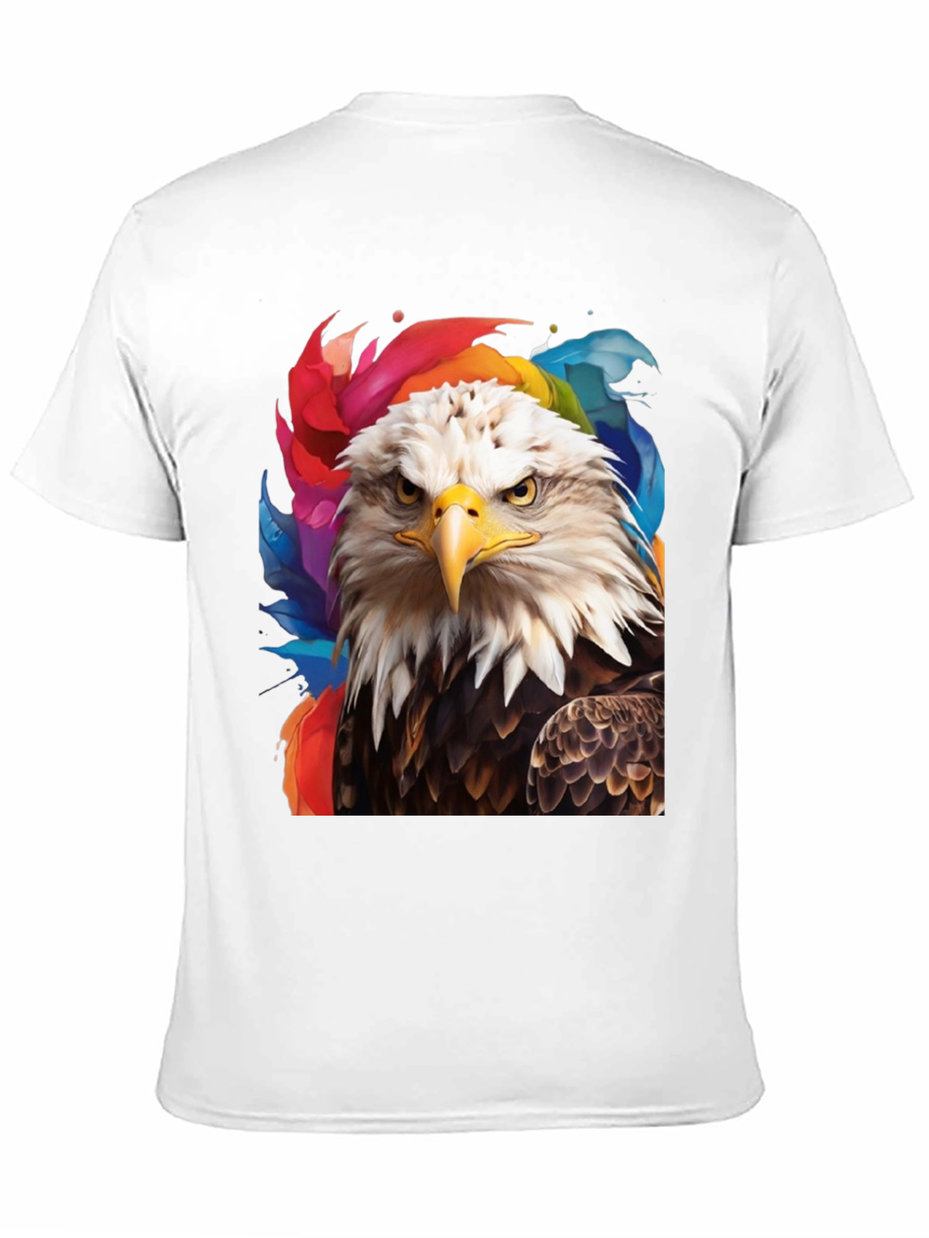 Black Bald Eagle Graphic Tee - Patriotic Style view 11