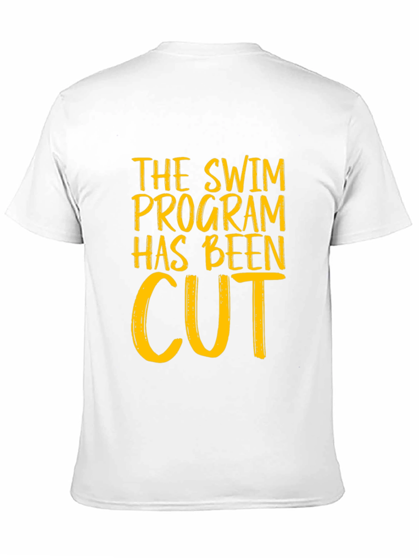 Black Swim Program Cut T-Shirt view 11