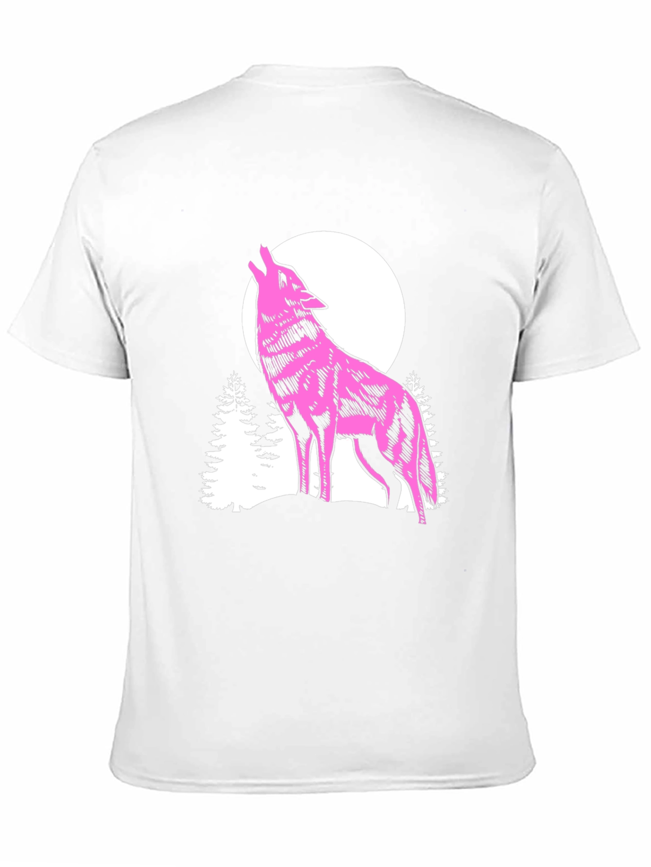 Black Wolf Moon Graphic Tee - Black T-Shirt view 11