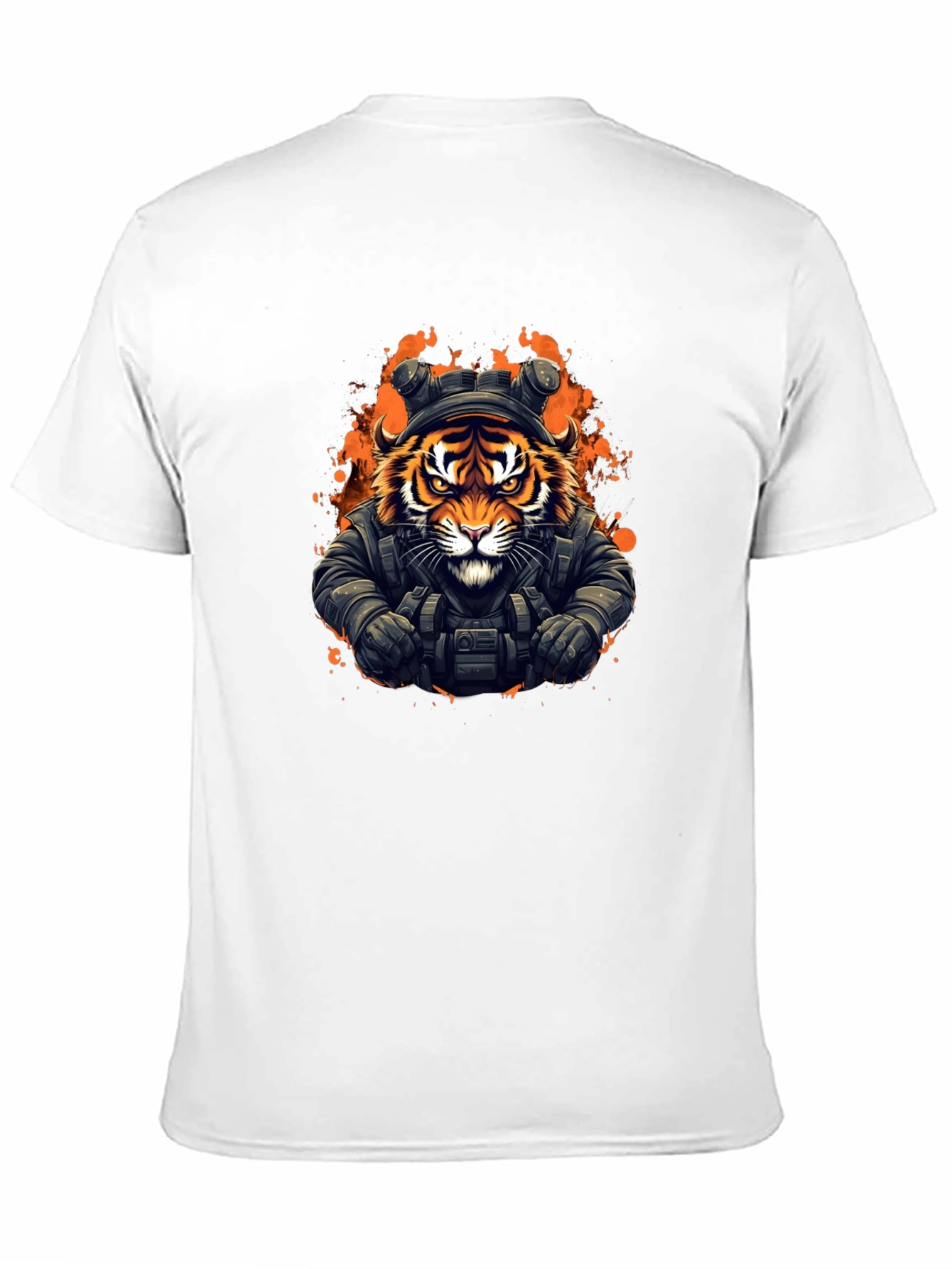 Black Tiger Tactical T-Shirt - Urban Style view 11
