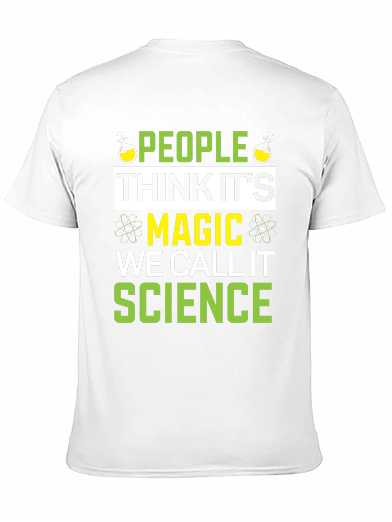 Black Science Magic T-Shirt - Funny Gift for Scientists view 11