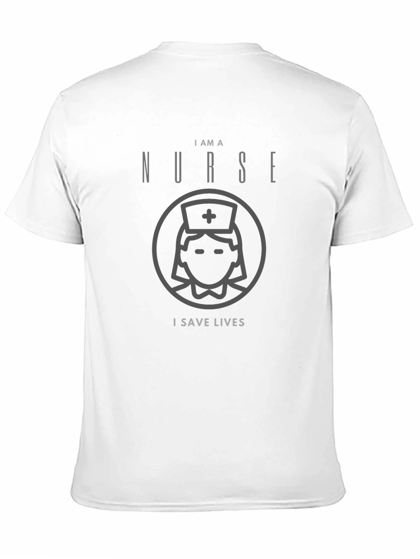 Black I Am A Nurse T-Shirt - Save Lives Graphic Tee view 11