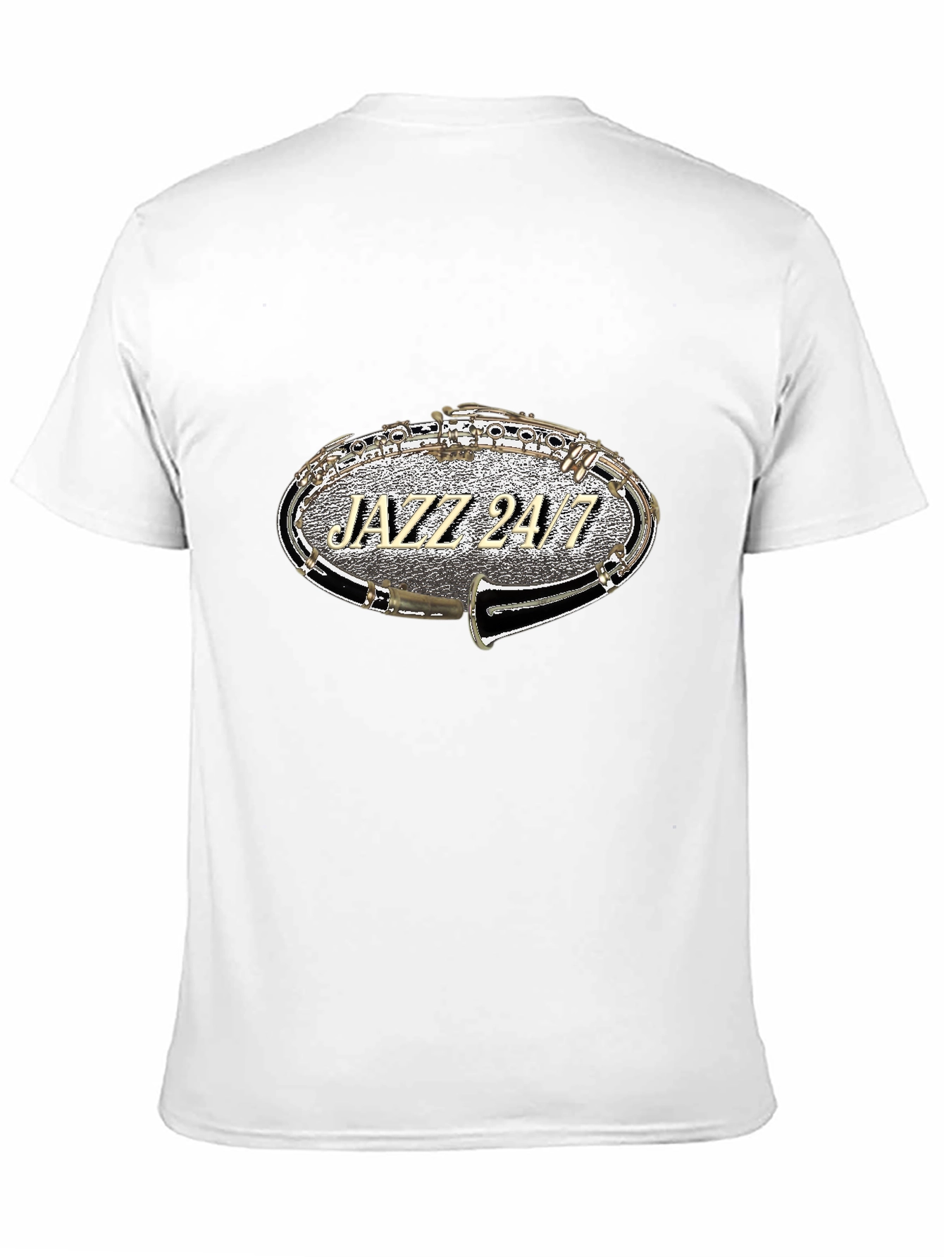 Black Jazz 24/7 Graphic T-Shirt - Music Lover Tee view 11