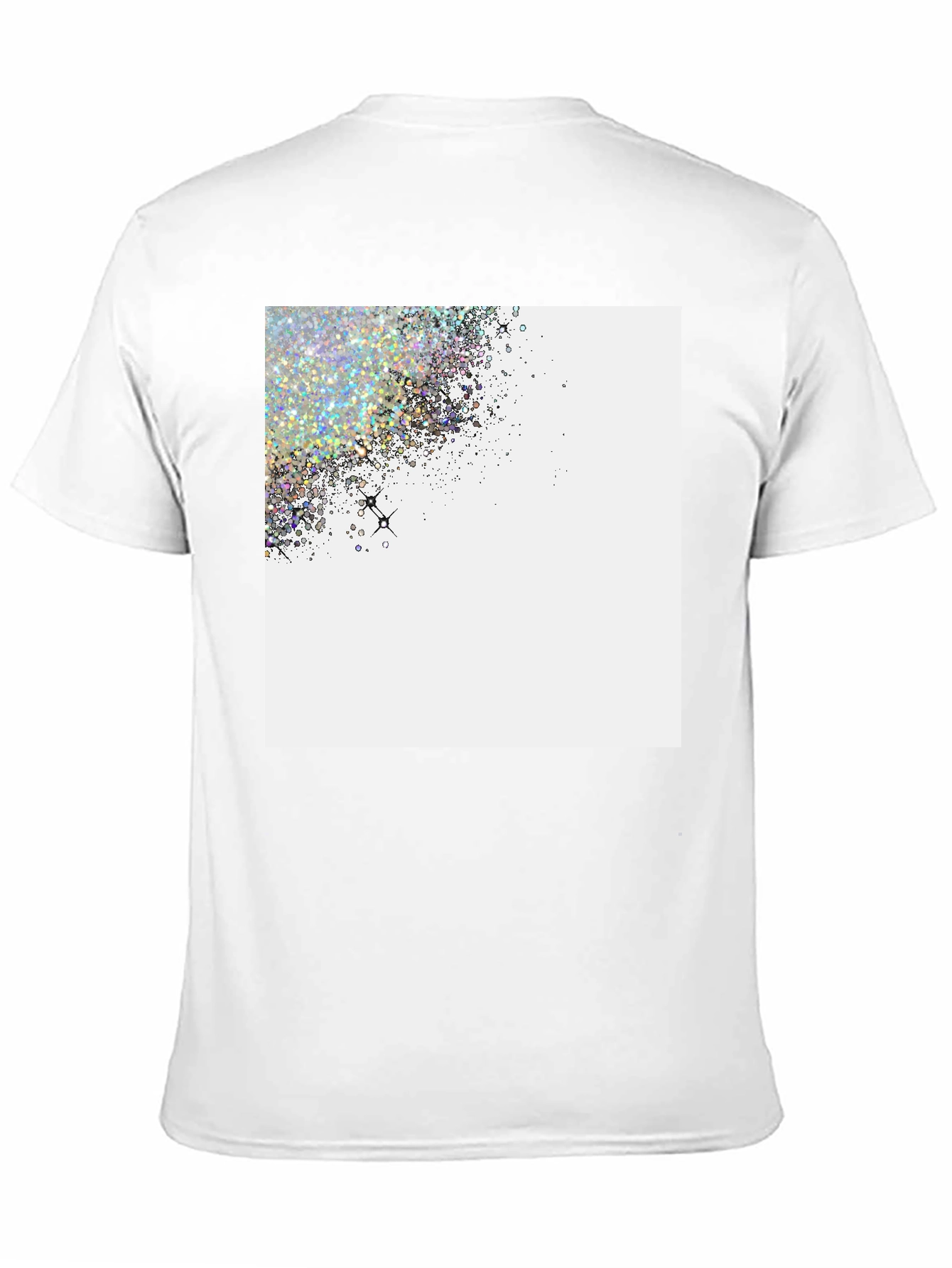 Sparkling Glitter Design Tee - 11