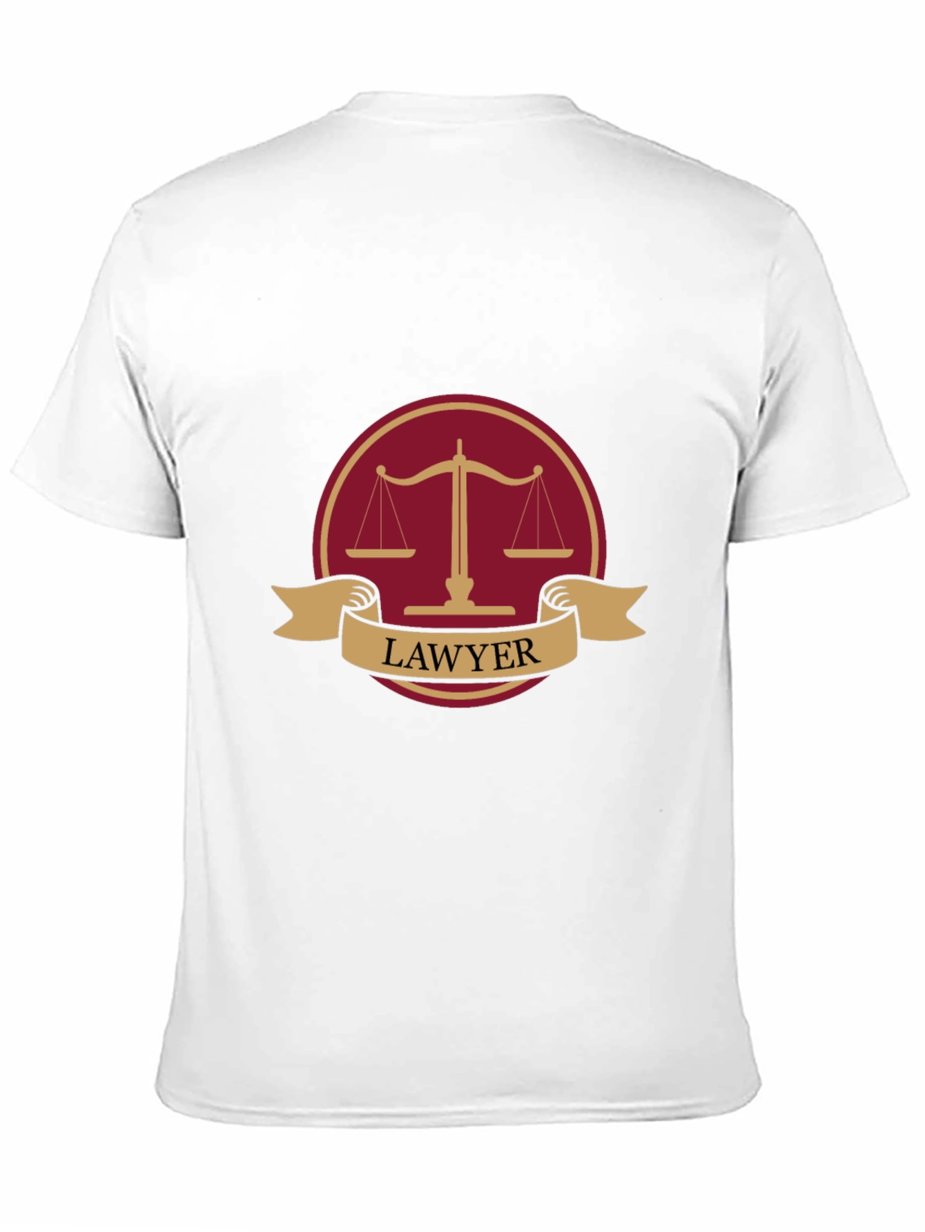 Lawyer Scales of Justice T-Shirt - Attorney Gift - 11