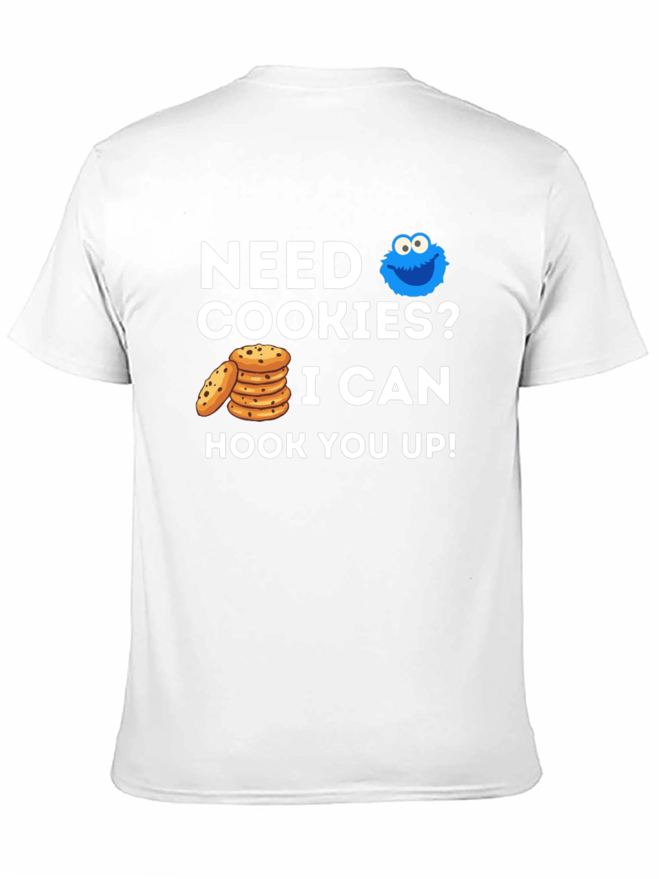 Black Need Cookies? Graphic Tee - Cookie Monster Style! view 11
