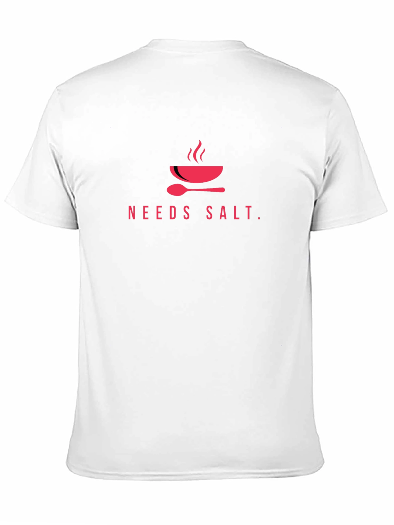 Black Needs Salt Graphic Tee - Unisex Black T-Shirt view 11