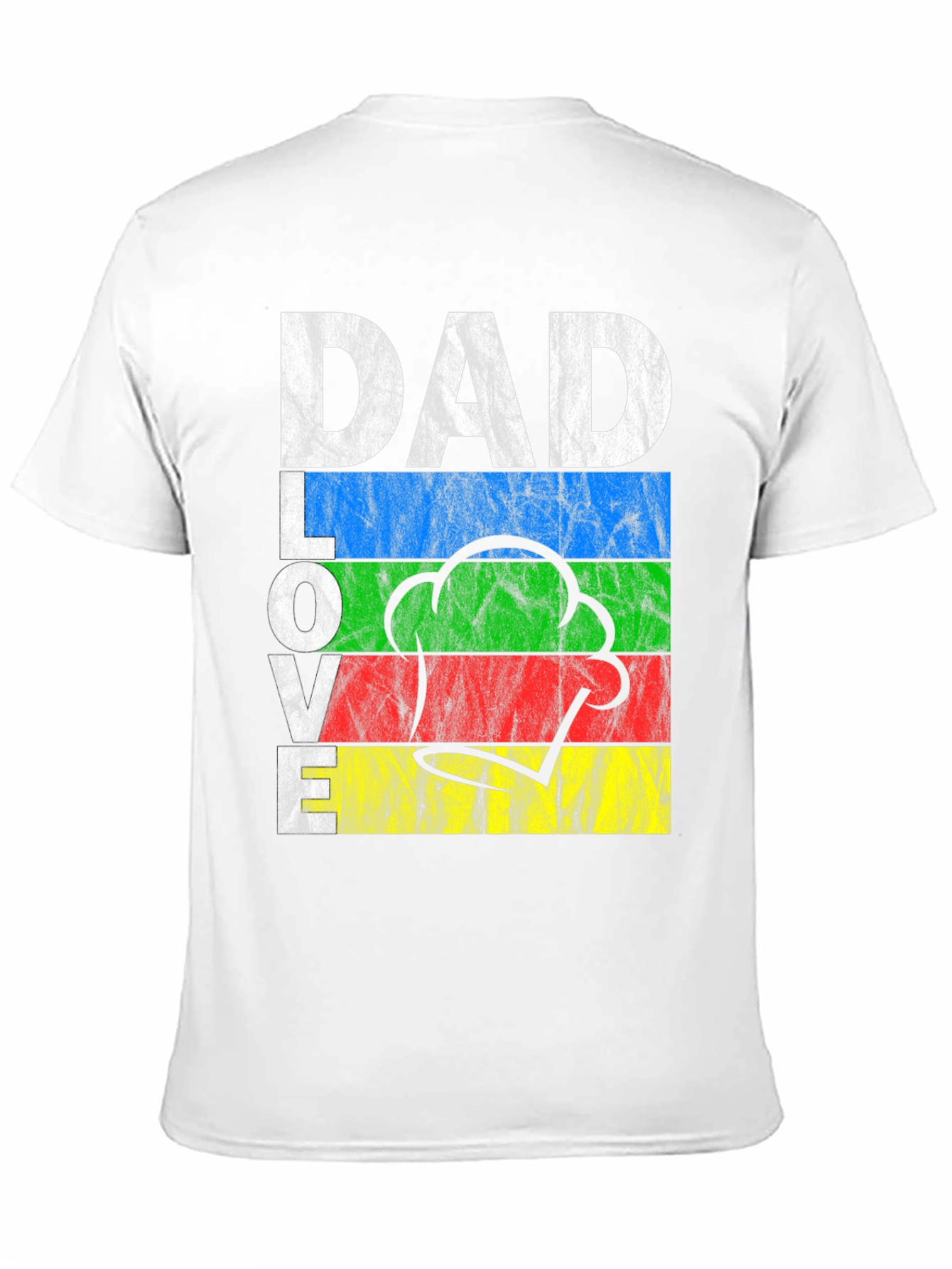 Black Dad Love Cooking T-Shirt view 11