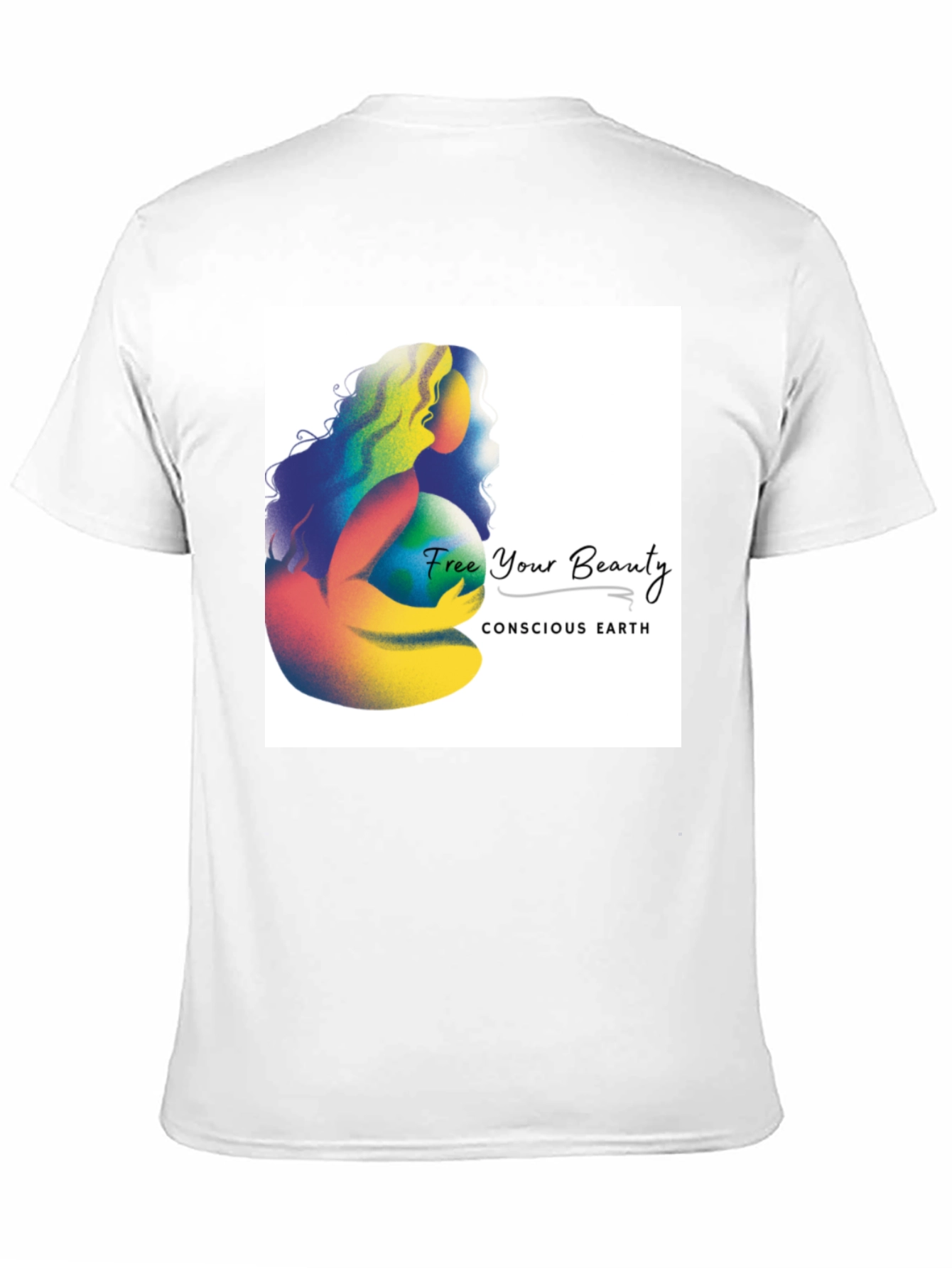 Conscious Earth Graphic Tee - Free Your Beauty - 11
