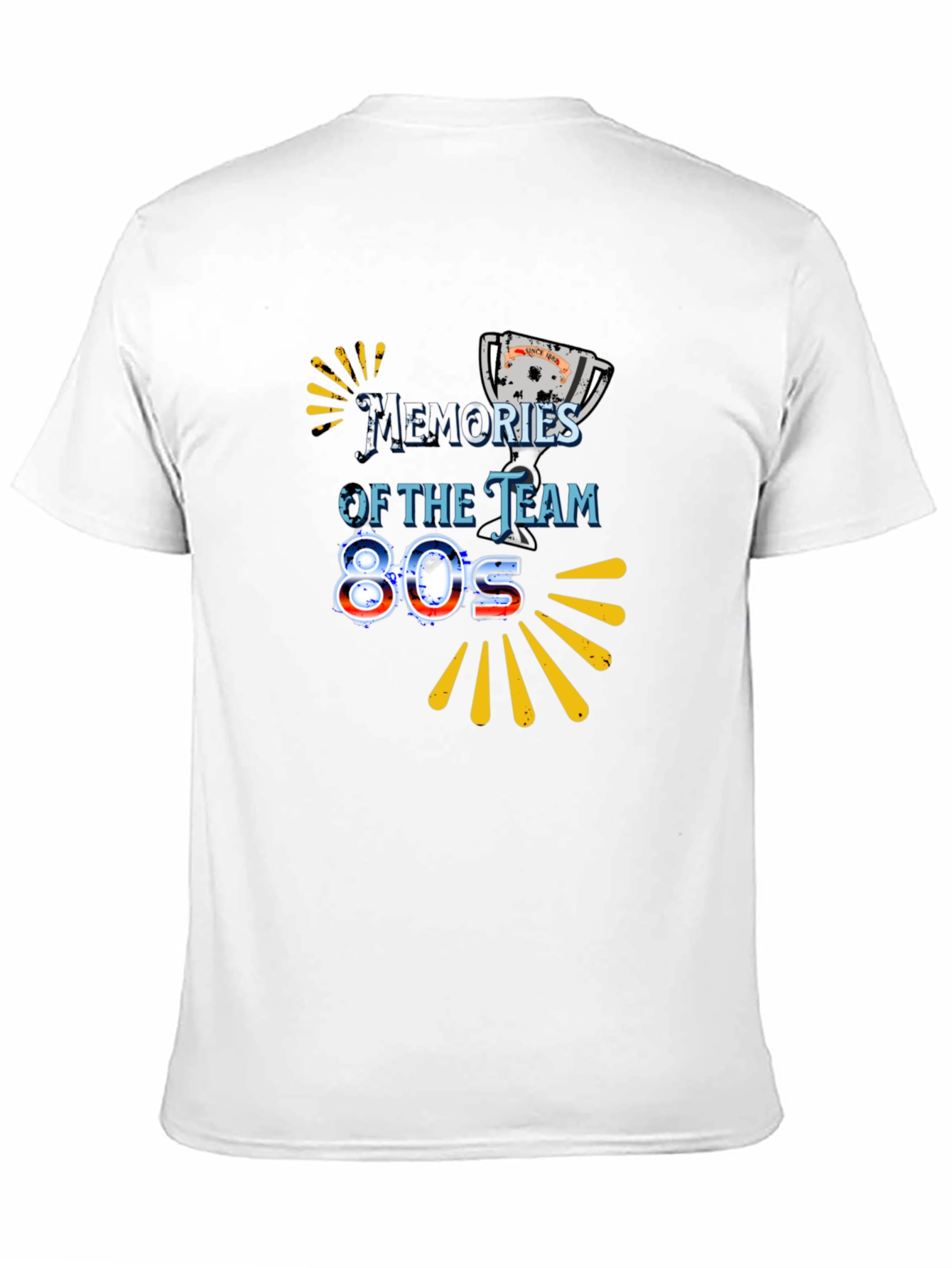 Black Memories of the Team 80s Black Graphic Tee view 11