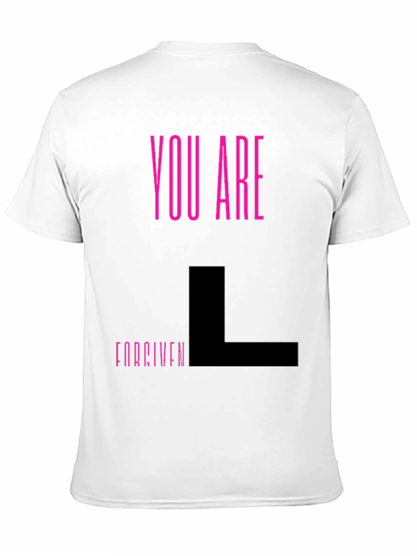 Black Forgiven Graphic T-Shirt view 11