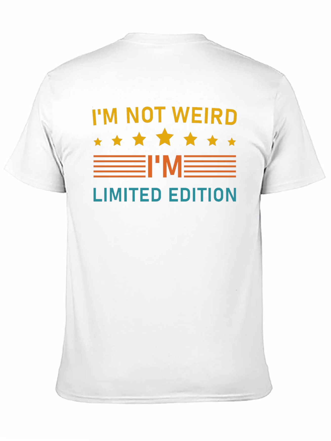 Black I'm Not Weird, I'm Limited Edition T-Shirt view 11
